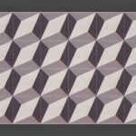Escher Diamond 01 cementtegels