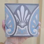 oude boordtegel 14x14 cm