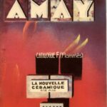 Cover van catalogus van La Nouvelle Ceramique AMAY voor gevlamde tegels