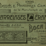 Cover van catalogus van Boch Freres uit 1903