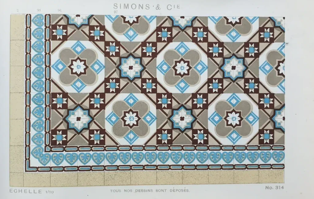 Afbeelding van oude catalogus SIMONS & Cie