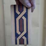 strookje van Boch freres Maubeuge vloer