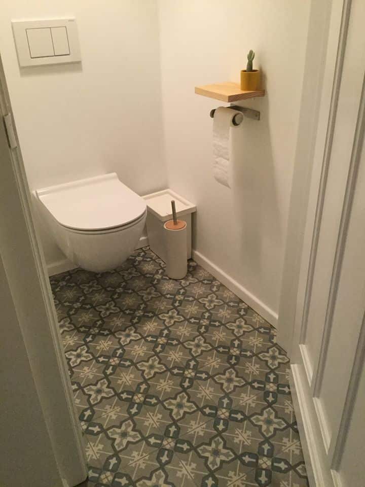 Cementtegels toilet serie GEOZ 3