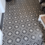 Portugese cementtegel in gang serie CASXL-F18