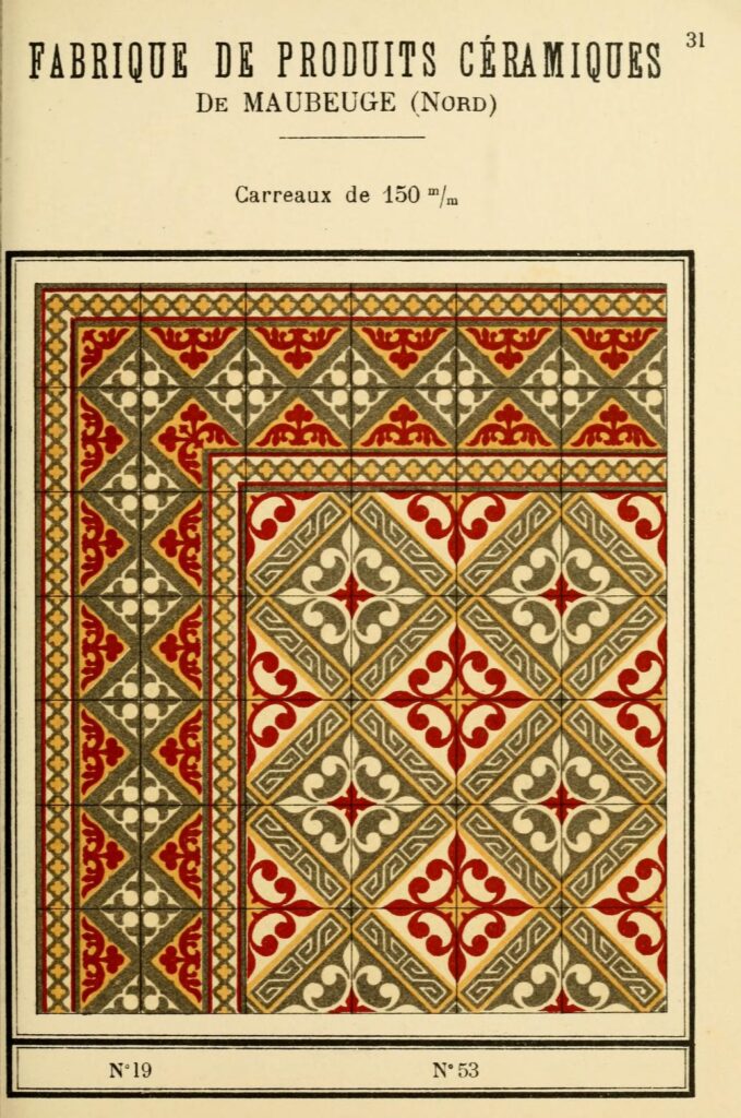 Catalogus van oude patroontegels