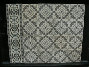 vloer C131 oude,antieke tegels