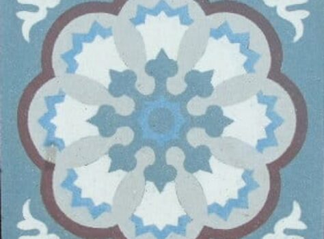 Vintage tegel CERA 001