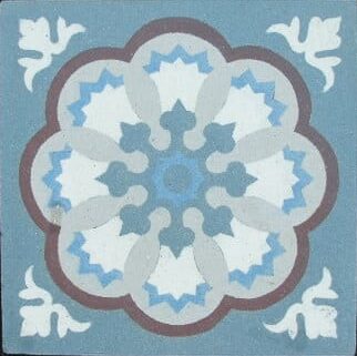 Vintage tegel CERA 001