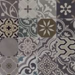 patchwork portugese cementtegels groen