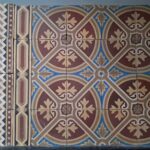 oude Franse vloertegels