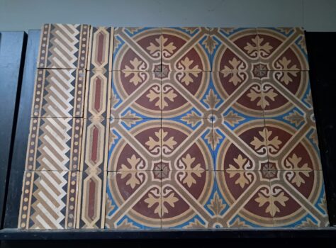 oude tegels Frankrijk