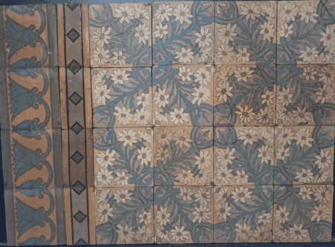 Antieke Boch freres tegels