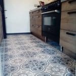 keuken met vintage tegels