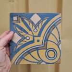 Boch Freres 17x17 antieke tegel