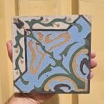 antieke vloertegeltjes 15x15 cm