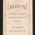 oude catalogus van antieke tegels scan St Remy Chimay