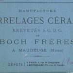 Front blad Boch Freres blauw catalogus