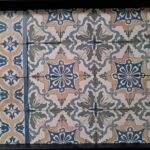 antieke tegelvloer 15x15