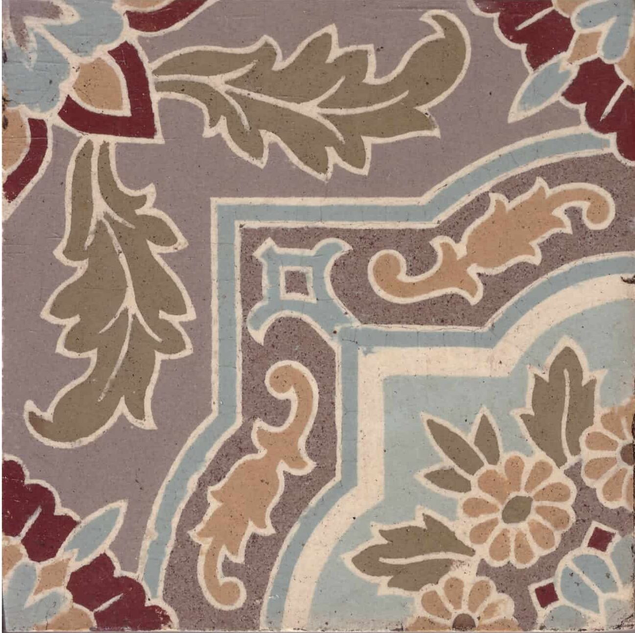 vintage tegel CERA 254