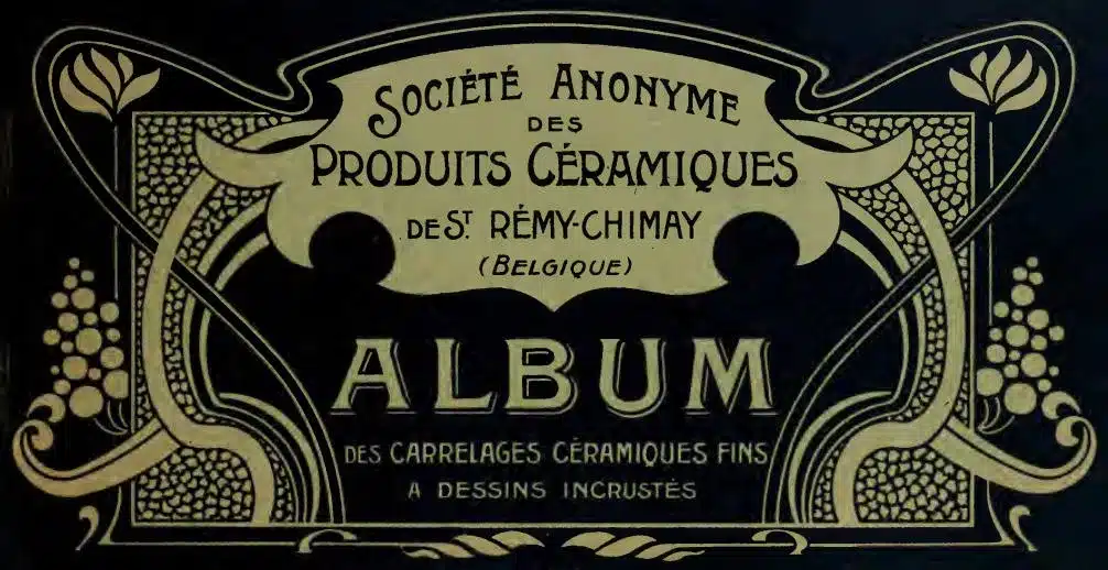 Catalogus Chimay van oude vloertegels