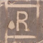 Bodemstempel Societe Anonyme Ceramiques Moderne, Rebaix, Belgique (R) Henegouwen