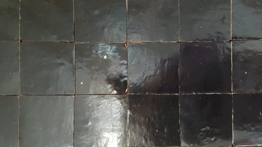 Te voet Bende val Zelliges Noir | Zellige tegels zwart 10x10 cm | Zelliges zwart 10x10 |Floorz