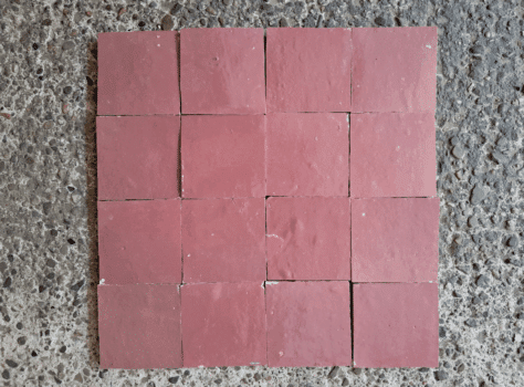 SAUMON zelliges roze