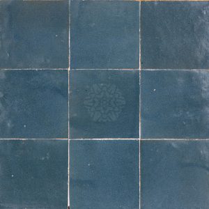 BLEU ROYAL zellige tegel 10x10 cm 9 stuks