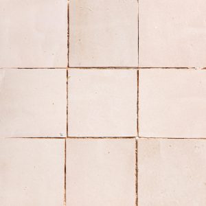 ECRU zellige tegel 10x10 cm 9 stuks