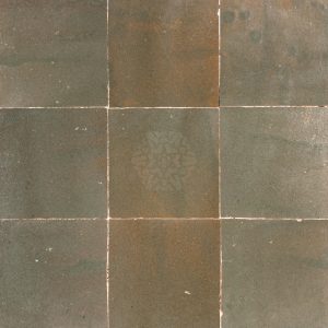 VERT VIEUX zellige tegel 10x10 cm 9 stuks