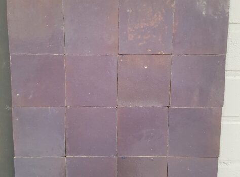 Marokkaanse tegels AUBERGINE 10x10