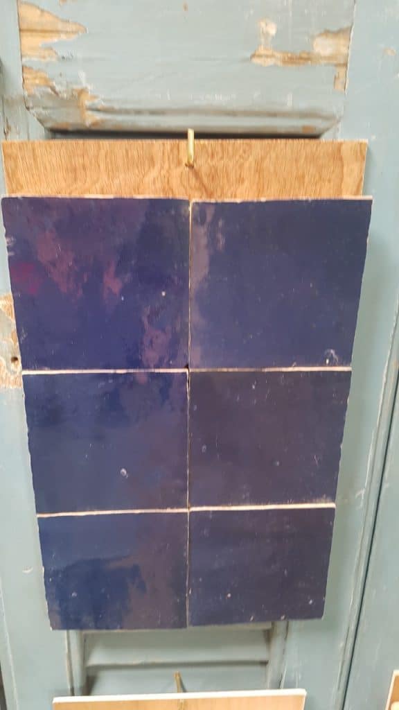 Zelliges tegels blauw 10x10 cm