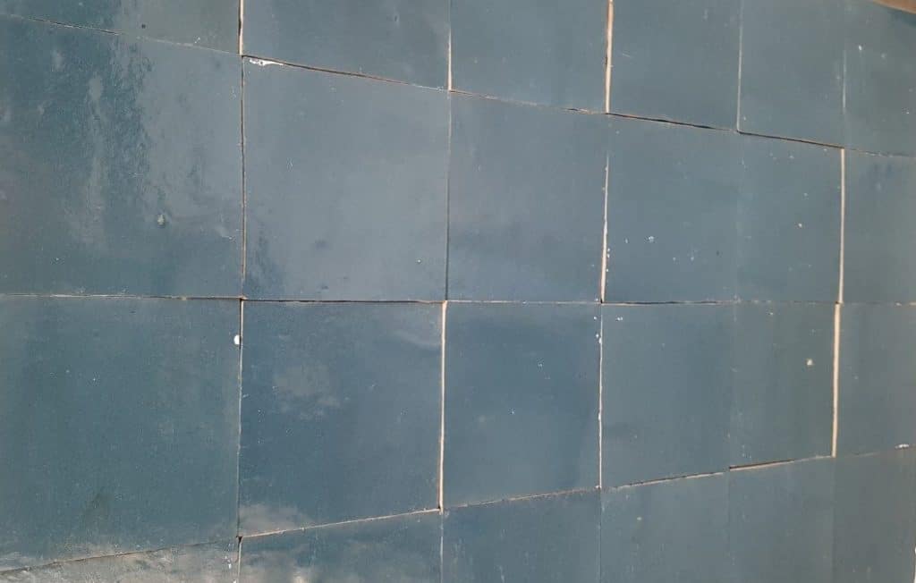 Zellige tegels 10x10 cm Bleu Royal