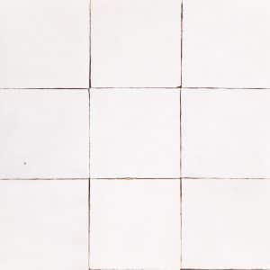 BLANC PUR zellige tegel 10x10 cm 9 stuks