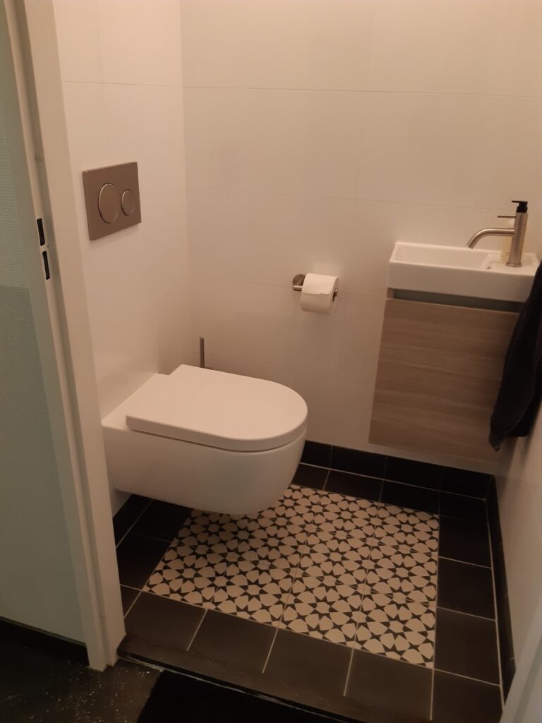 Portugese tegels in toilet serie ZAGORA Patroontegels 20x20