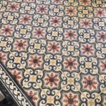 Portugese cementtegels TANGER 02 in combi B19-F18