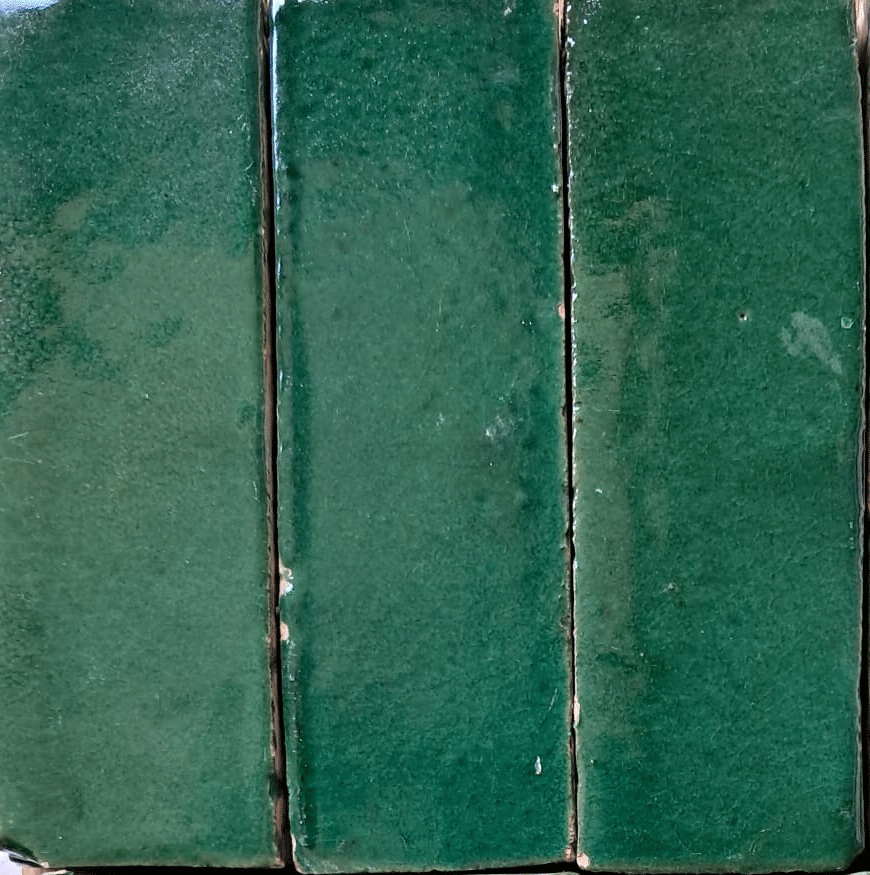 bejmat tegels zelliges VERT IMPERIAL