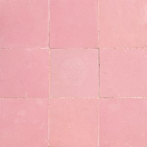 BARBAPAPA zellige tegel 10x10 cm 9 stuks