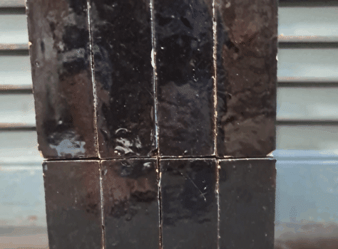 Bejmat tegel NOIR GLOSSY