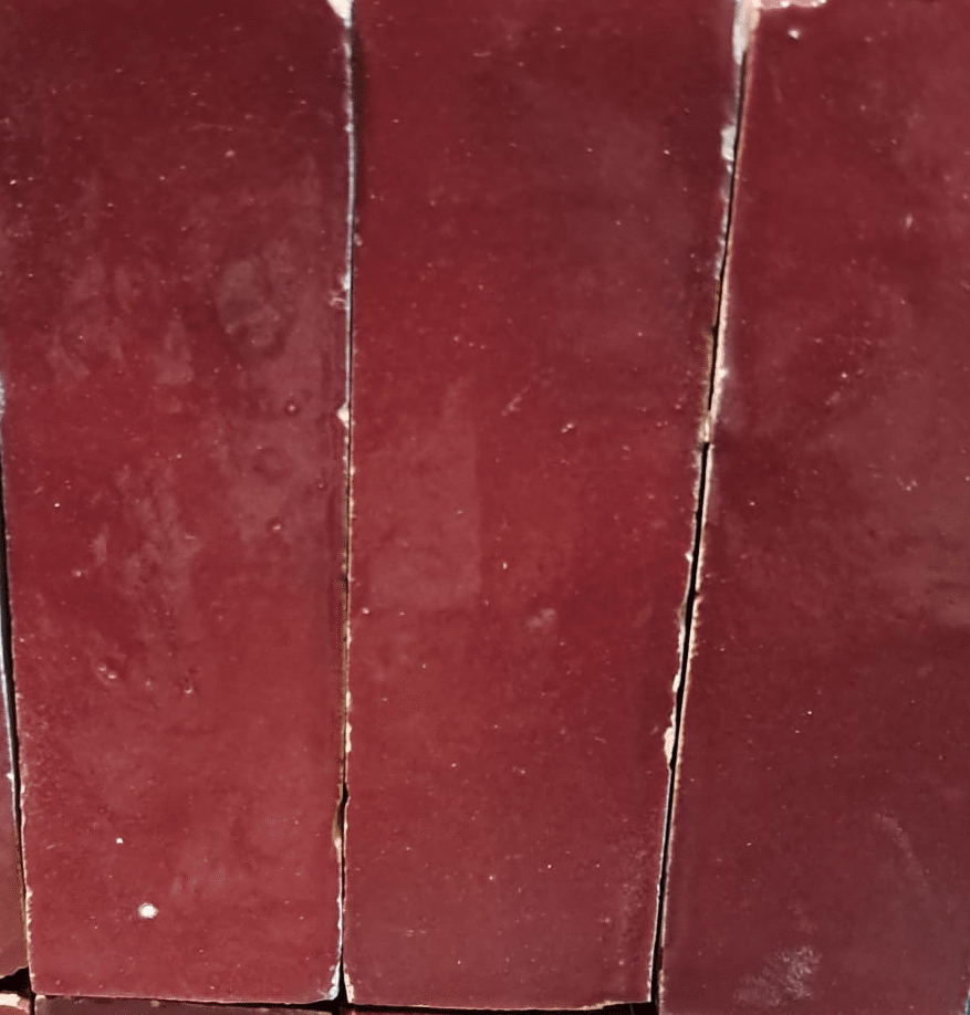 bejmat tegels cerise 5x15 cm