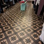 Antieke cementtegels STARZ 3 in Gent