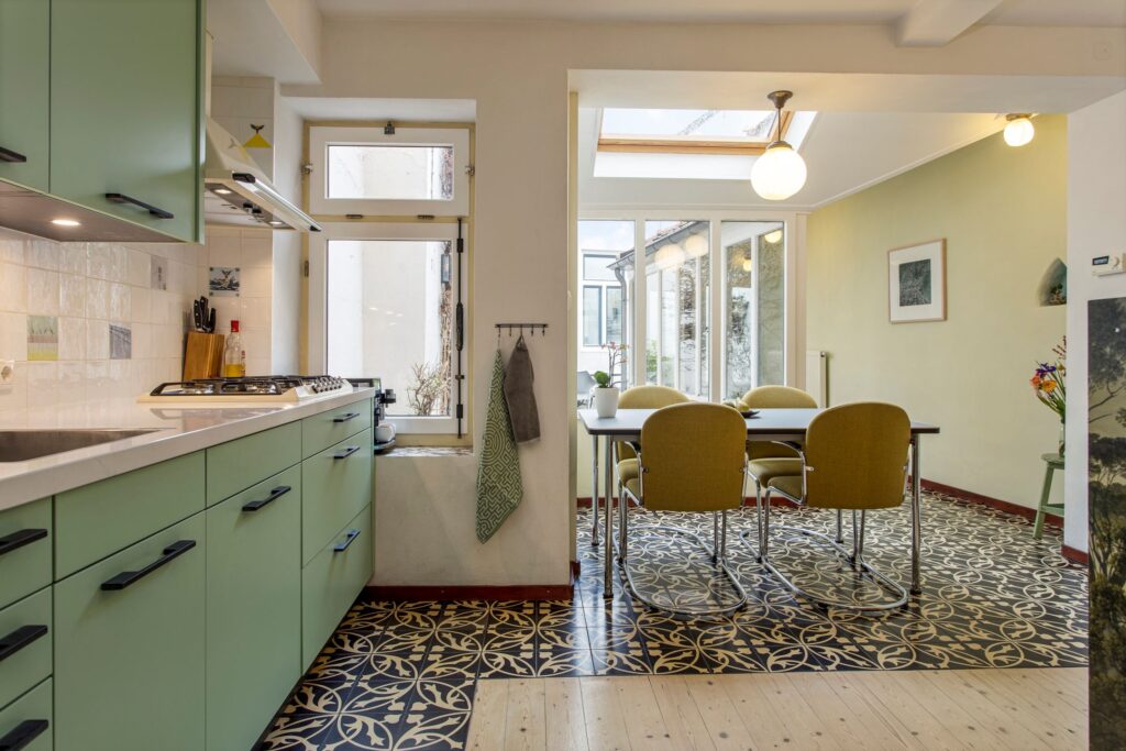 Portugese tegelvloer keuken ORBIZ F18