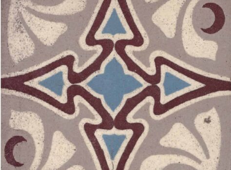 Vintage tegel CERA 013