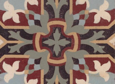 Vintage tegel CERA 016