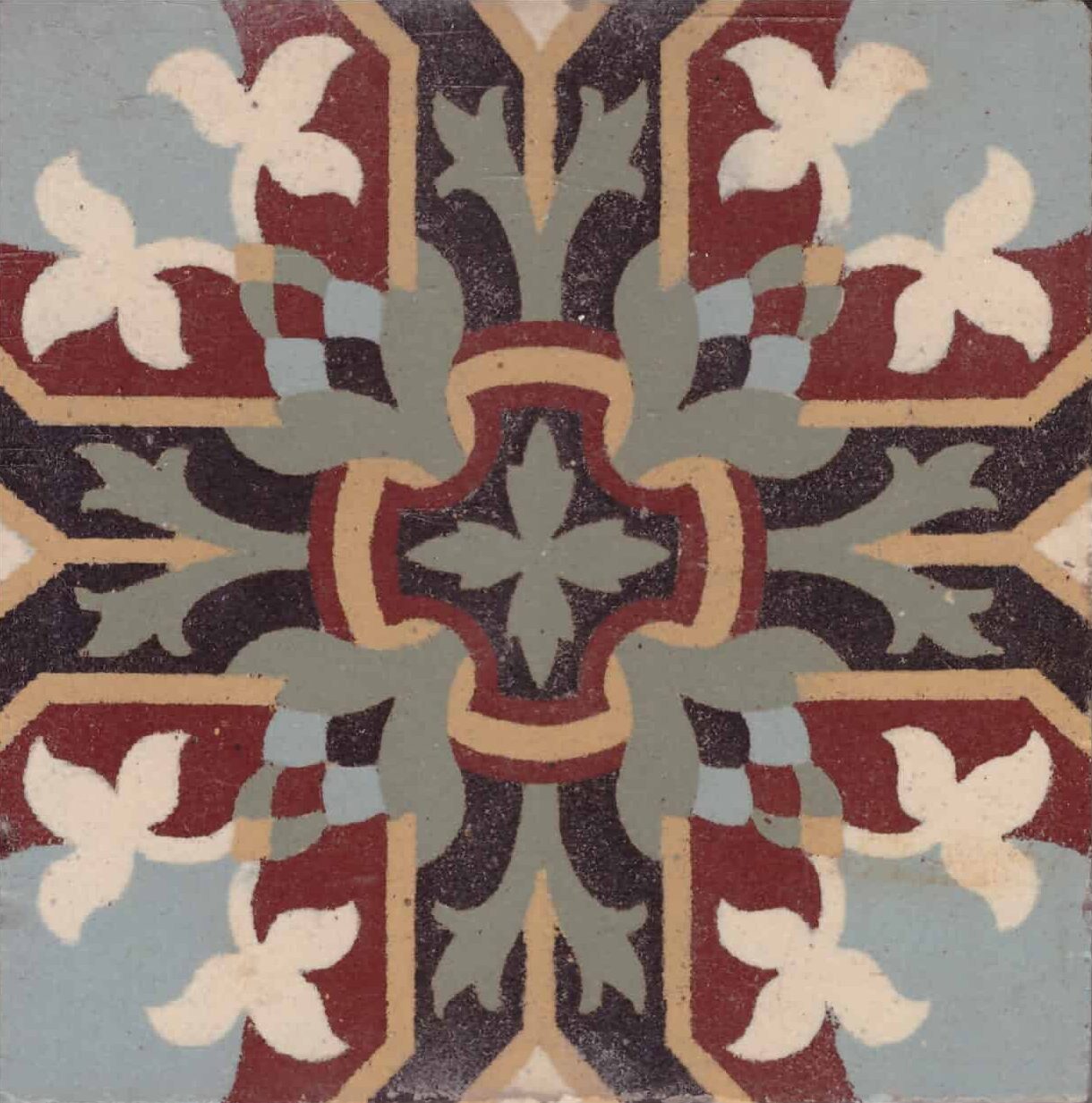 Vintage tegel CERA 016