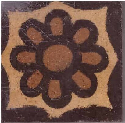 vintage tegel CERA 141