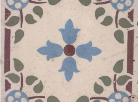 vintage tegel CERA 194