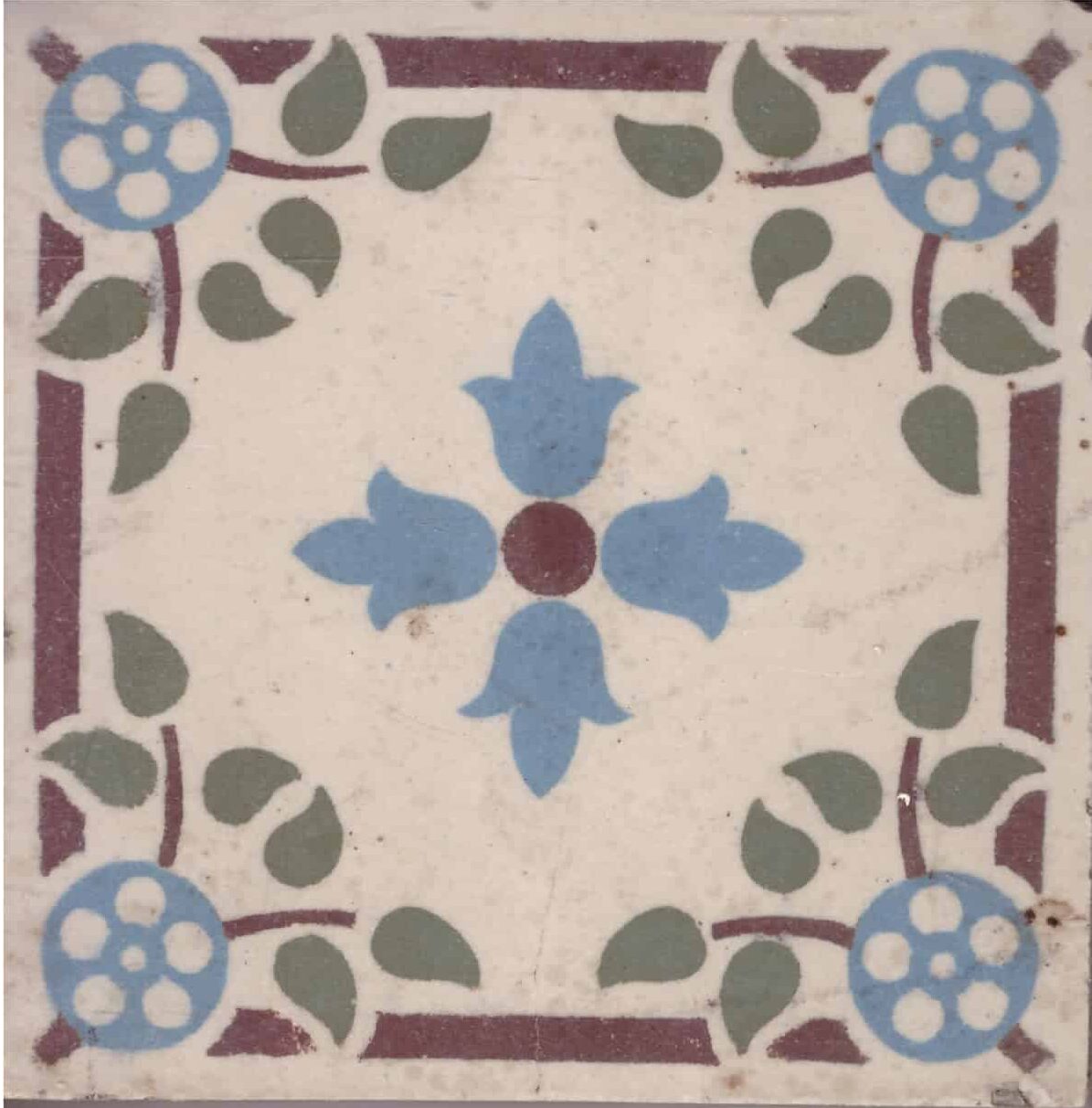 vintage tegel CERA 194