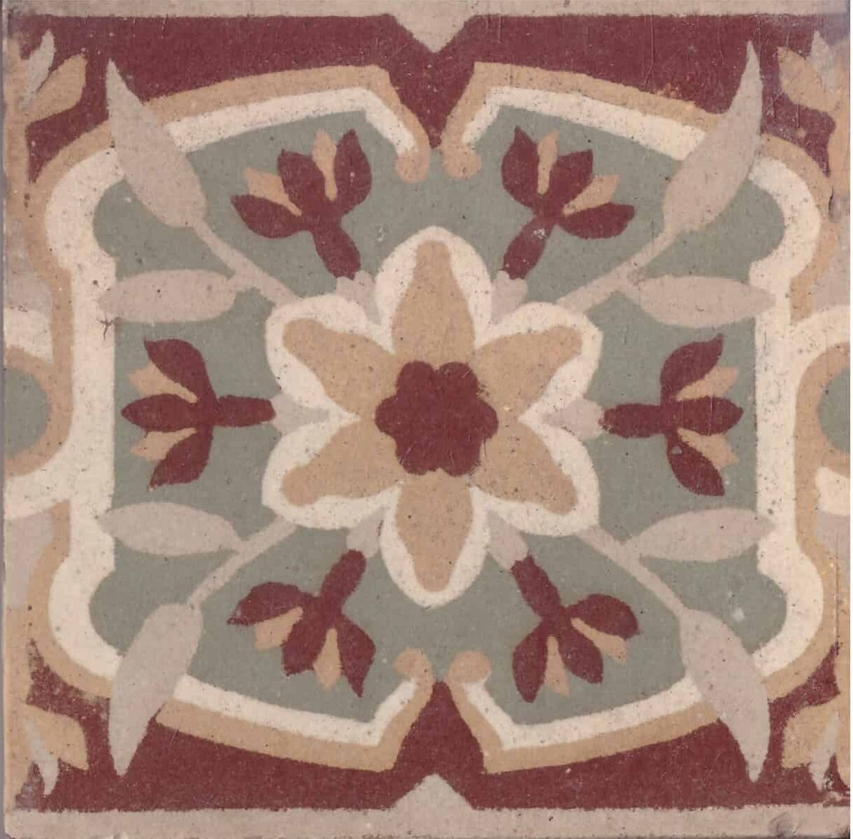 vintage tegel CERA 196