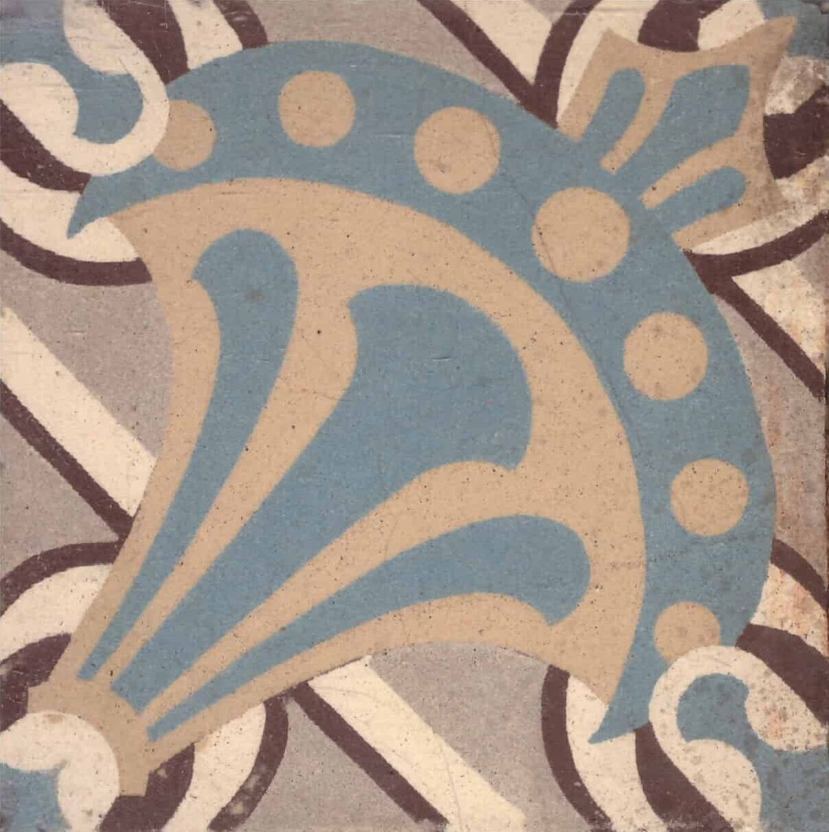 vintage tegel CERA 173